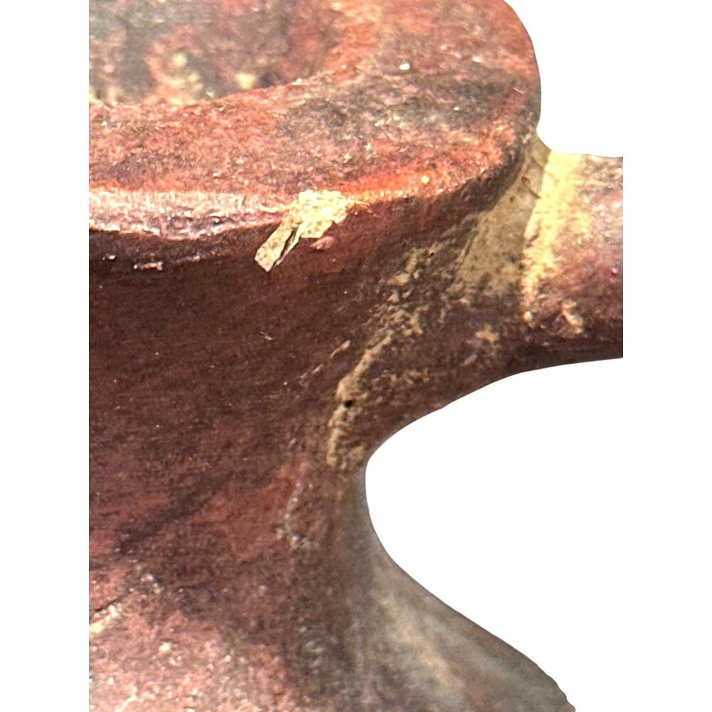 Mexican Terracotta Olla Vessel Rustic Folk Pottery Sculptural Deco Vintage Water - Picture 2 of 12